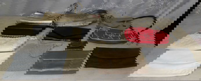 lot of ladies purses