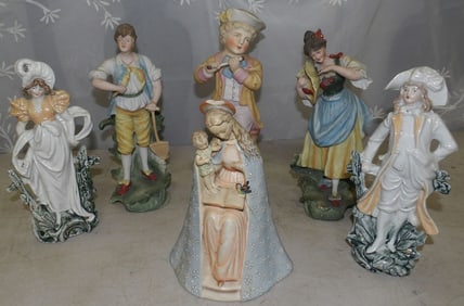 lot of porcelain figurines