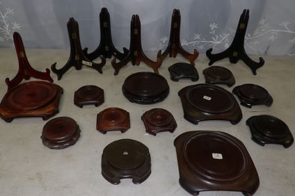 lot of oriental stands