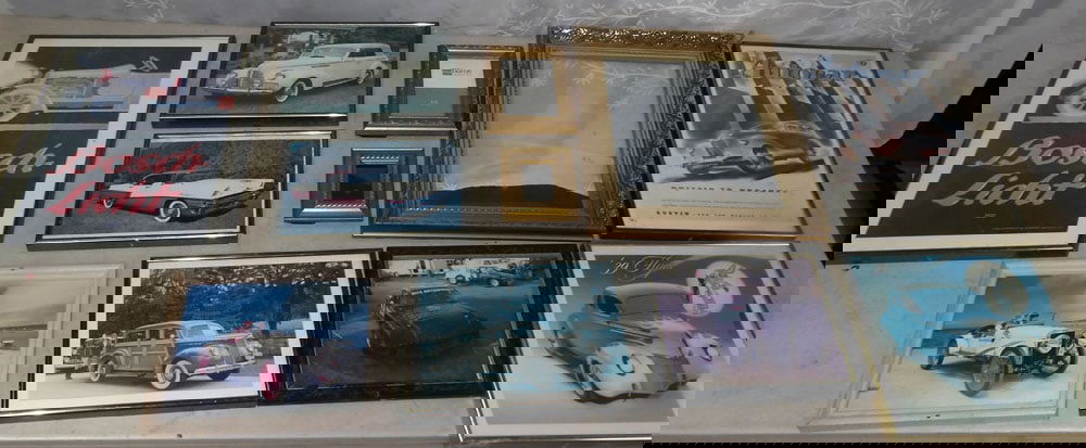 lot of frame prints and frame mirror (1 of 3)