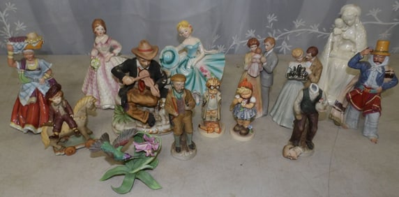 lot of porcelain figurines