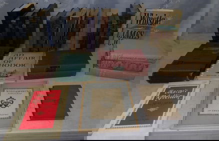 lot of vintage books