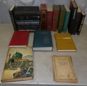 lot of vintage books