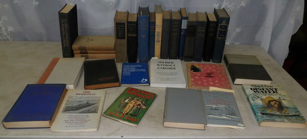 lot of vintage books