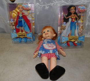 lot of vintage dolls