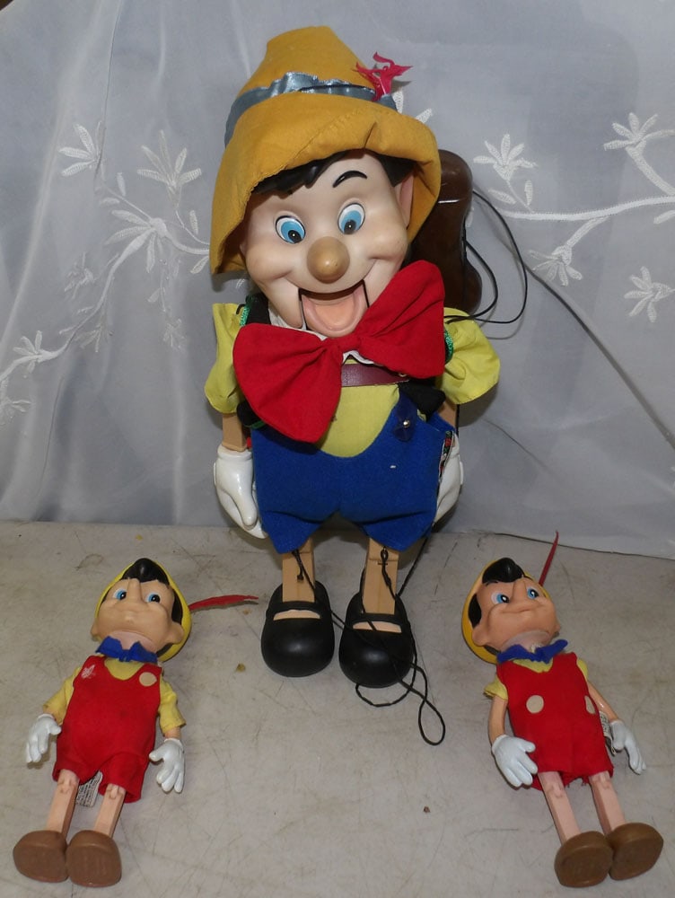 Pinocchio puppets and doll (1 of 4)