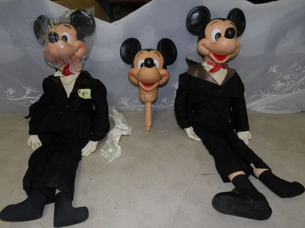 lot of ventriloquist dolls: lot of ventriloquist dolls. "ALL DESCRIPTIONS AND ANY CONDITION STATEMENT GIVEN BY LANGSTON AUCTION GALLERY ARE STRICTLY OPINIONS AND LANGSTON'S SHALL HAVE NO RESPONSIBILITY FOR ERRORS OR OMISSIONS. T