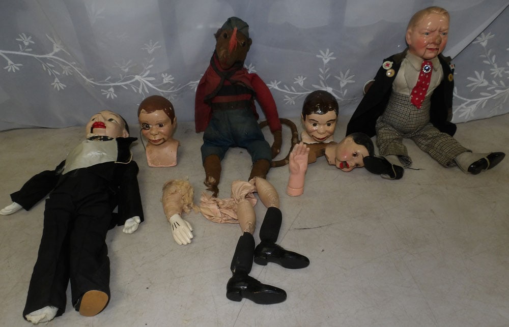 lot of ventriloquist dolls (1 of 4)