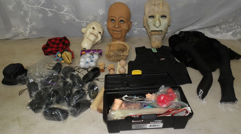 lot of ventriloquist dolls: lot of ventriloquist dolls. "ALL DESCRIPTIONS AND ANY CONDITION STATEMENT GIVEN BY LANGSTON AUCTION GALLERY ARE STRICTLY OPINIONS AND LANGSTON'S SHALL HAVE NO RESPONSIBILITY FOR ERRORS OR OMISSIONS. T