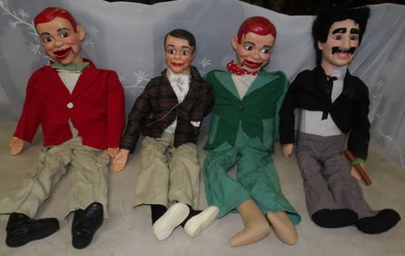 lot of ventriloquist dolls