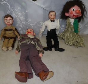 lot of ventriloquist dolls