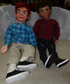 lot of ventriloquist dolls