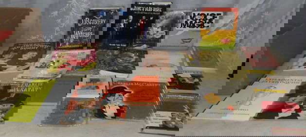 lot of ventriloquist doll magazine and books