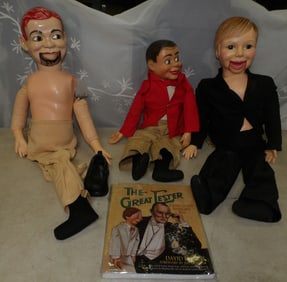 lot of ventriloquist dolls