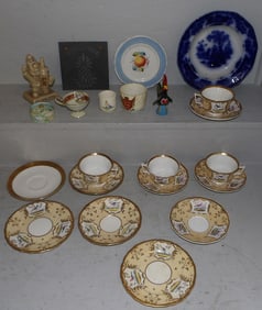 lot of antique porcelain items