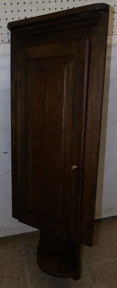 Pine Hanging Corner Cabinet (1 of 3)