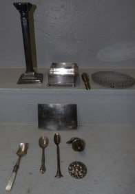 lot of silver plated items