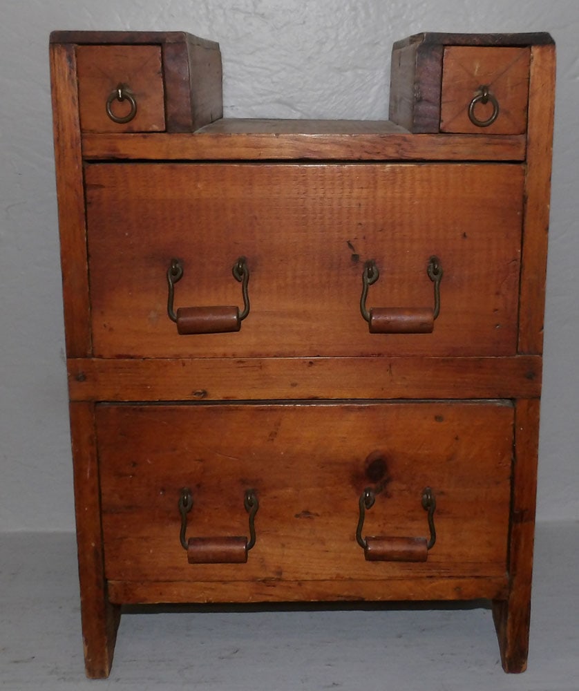 antique pine doll chest (1 of 5)