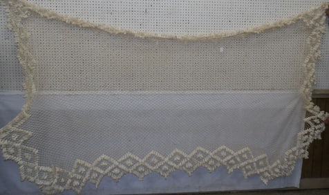 crocheted canopy net