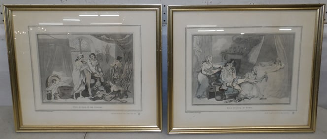 2 framed prints