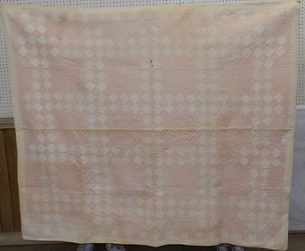 antique full size hand made quilt