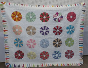 full size hand made quilt