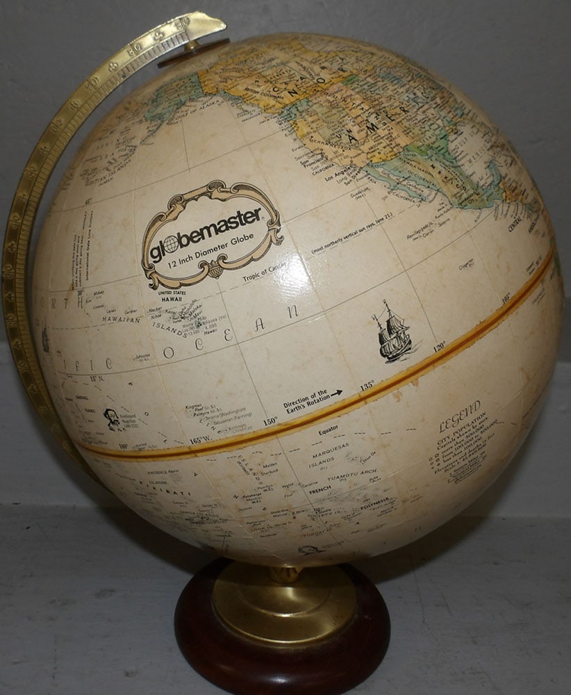 globe master desk top world globe (1 of 6)