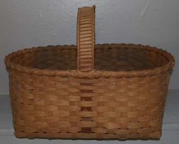 Vintage Split Oak Basket