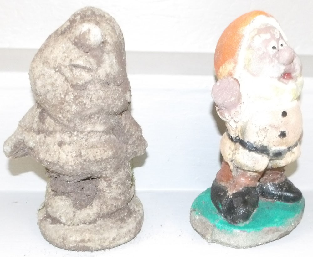Two Concrete Yard Ornaments (1 of 2)