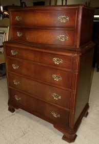Mahogany Six Drawer Chest by White Furniture