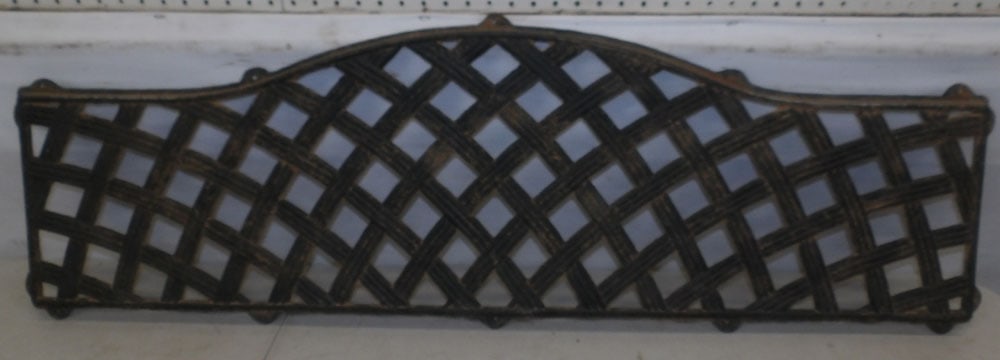 Cast Iron Open Work Floor Mat (1 of 3)