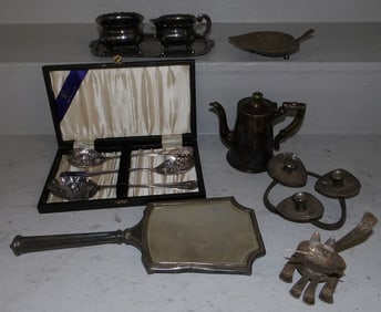 Lot of Silver Plated Items