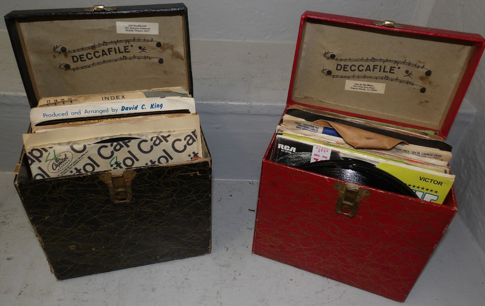 Collection of 45 Records in Two Boxes (1 of 6)