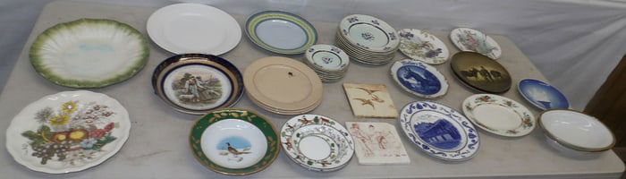 Lot of Antique Porcelain Plates