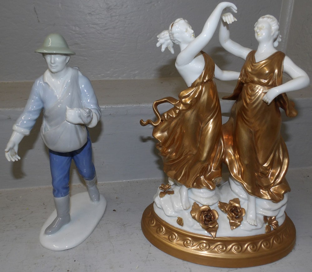 Two Porcelain Figurines (1 of 4)