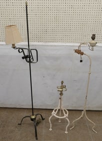 Lot of Metal Lamps