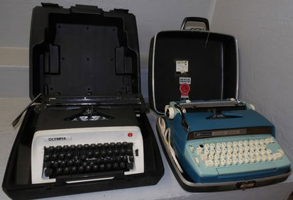 Two Vintage Typewriters