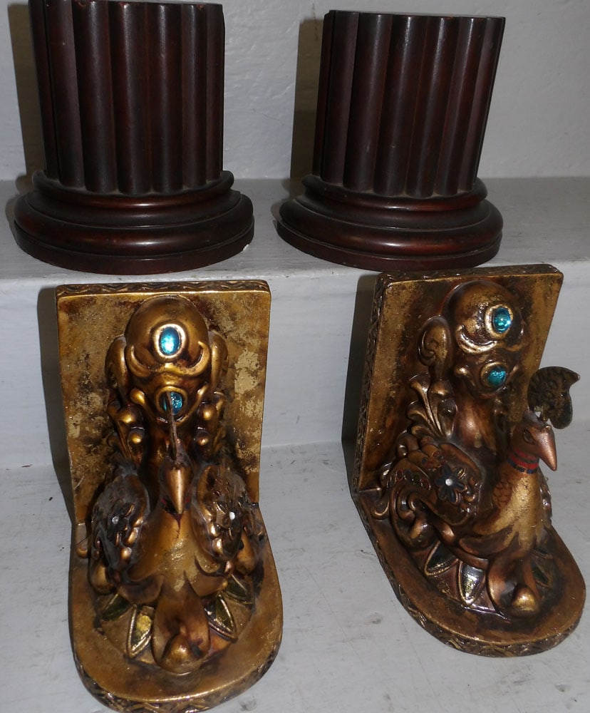 Two Pair of Decorative Book Ends (1 of 4)