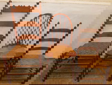 Three Antique Side Chairs