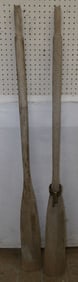 Pair of Oak Oars