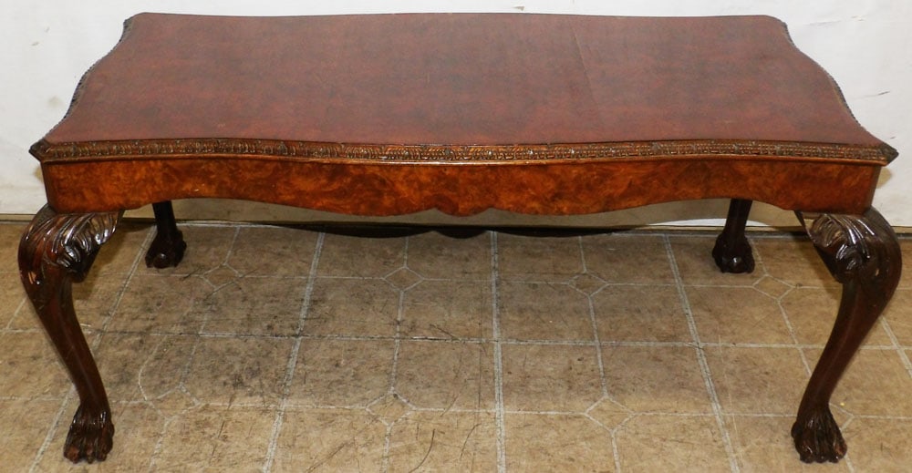 Antique Walnut Tea Table (1 of 4)