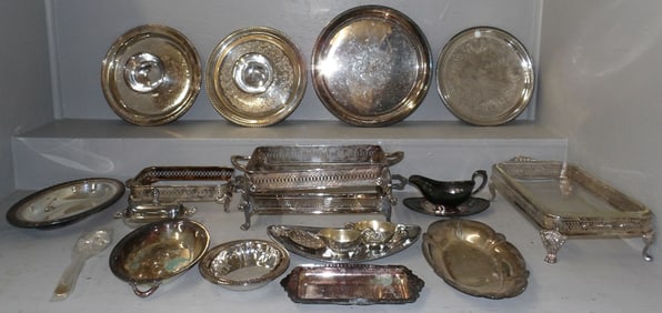 Lot of Silver Plated Items