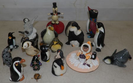 Lot of Penguin Figurines