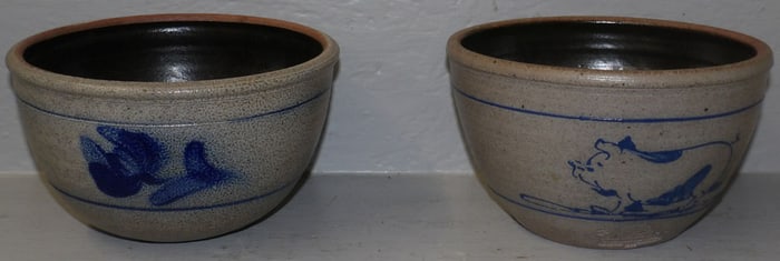 Two Rowe Pottery Bowls