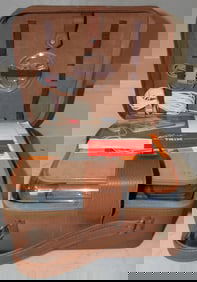 Vintage German Phono Trix Tape Recorder in Original Case