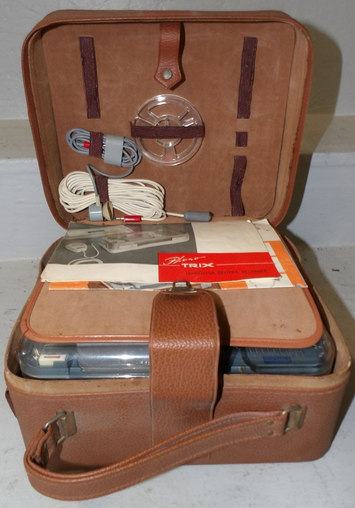 Vintage German Phono Trix Tape Recorder in Original Case (1 of 5)