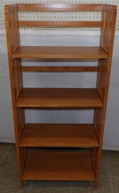 Mahogany Folding Shelf