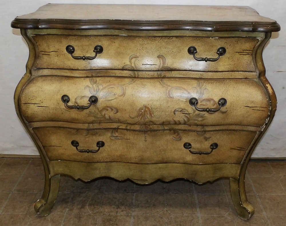 Painted Three Drawer Commode (1 of 5)