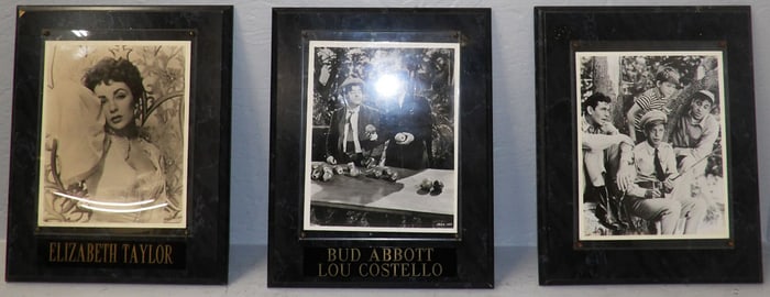 Three Framed Vintage Photos