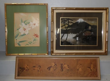 Two Framed Watercolors